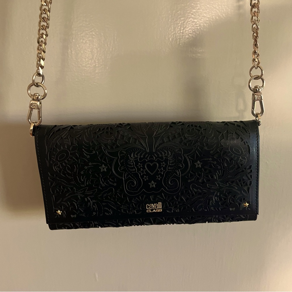 Cavalli Class Stardust Chain Wallet